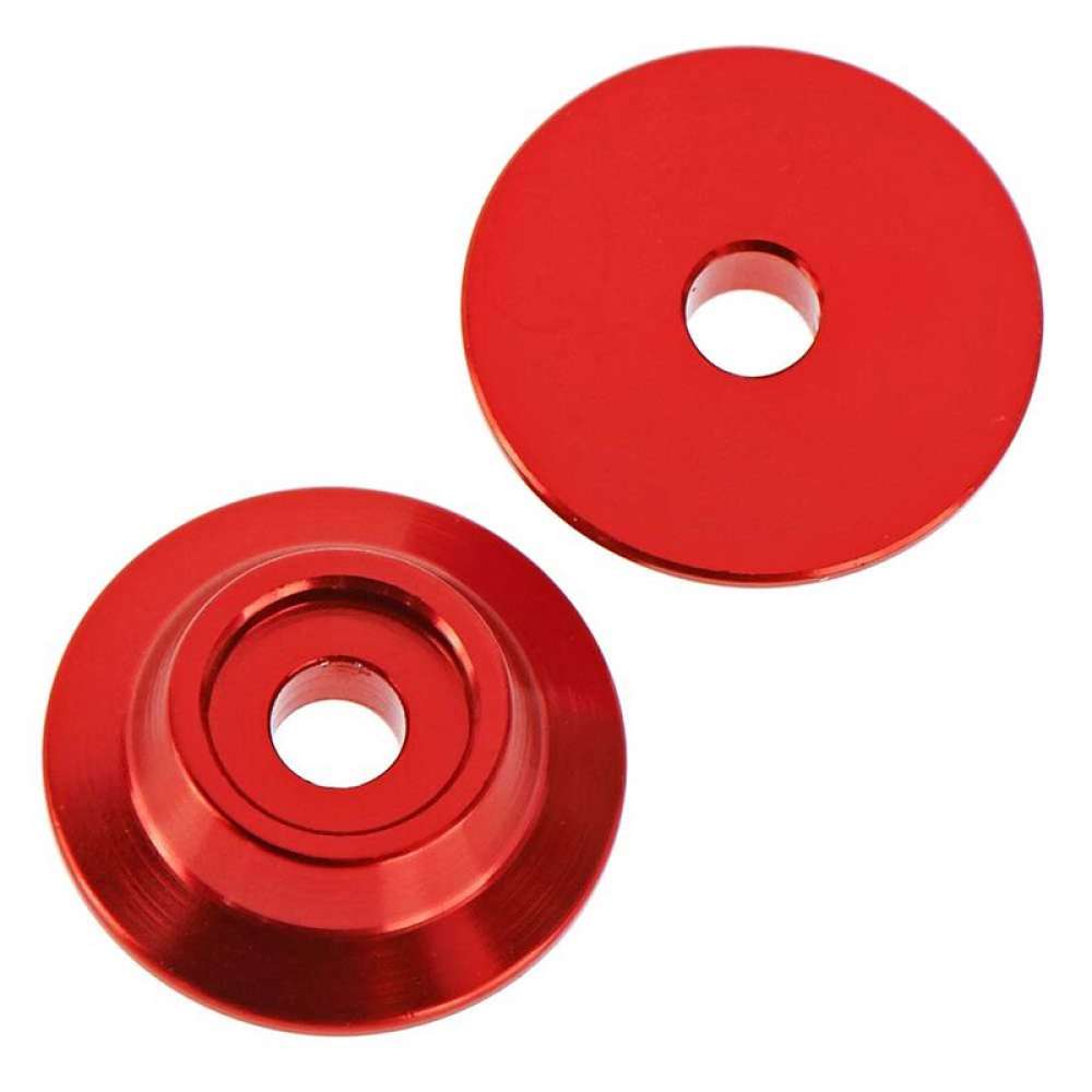 Arrma Wing Button, Aluminum Red (2): KRATON/TALION/TYPHON