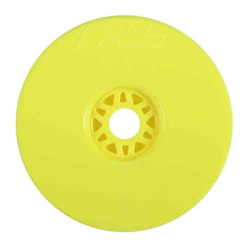 Pro Line 1/8 Velocity Front/Rear 17mm Buggy Wheels (4) Yellow