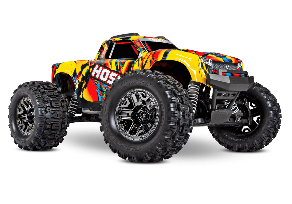 Traxxas,Traxxas Hoss 4X4 VXL 1/10 Scale Monster Truck with TQi™  2.4GHz Radio System & Traxxas Stability Management (TSM)®, RC, MONSTER TRUCK