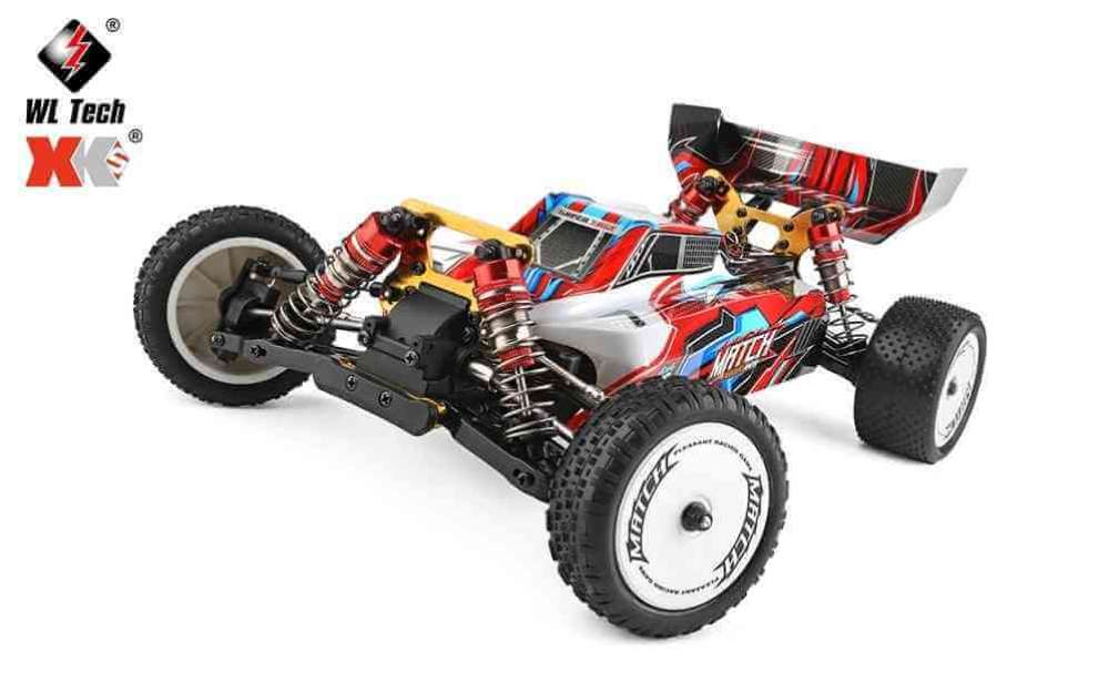 WLTOYS 1/10 RC Car 4WD Alloy 45km/h High Speed RC Buggy Electric RC Car