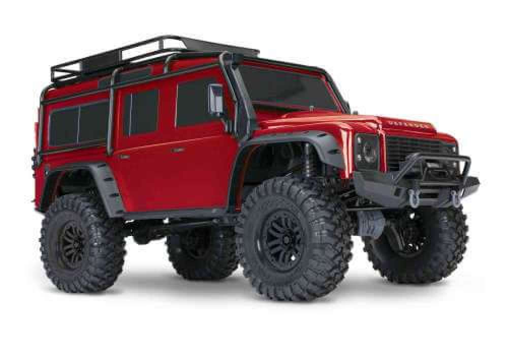 TRX-4 Scale, and ,Trail Crawler, with ,Land Rover, ,Defender, Body 4WD Electric Trail Truck with TQi 2.4GHz Radio System