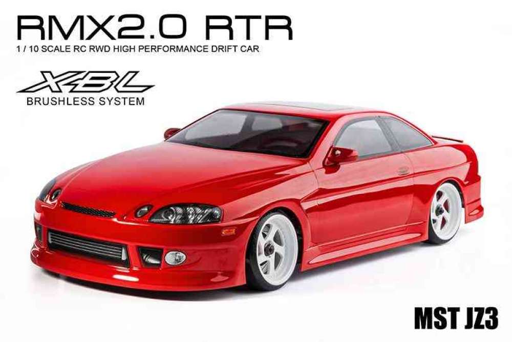  MST RMX 2.0 1/10 Scale 2WD RTR EP Drift Car Brushless JZ3 Red