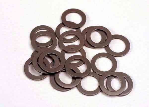 Traxxas PTFE-coated washers, 5x8x0.5mm (20) (use with ball bearings)