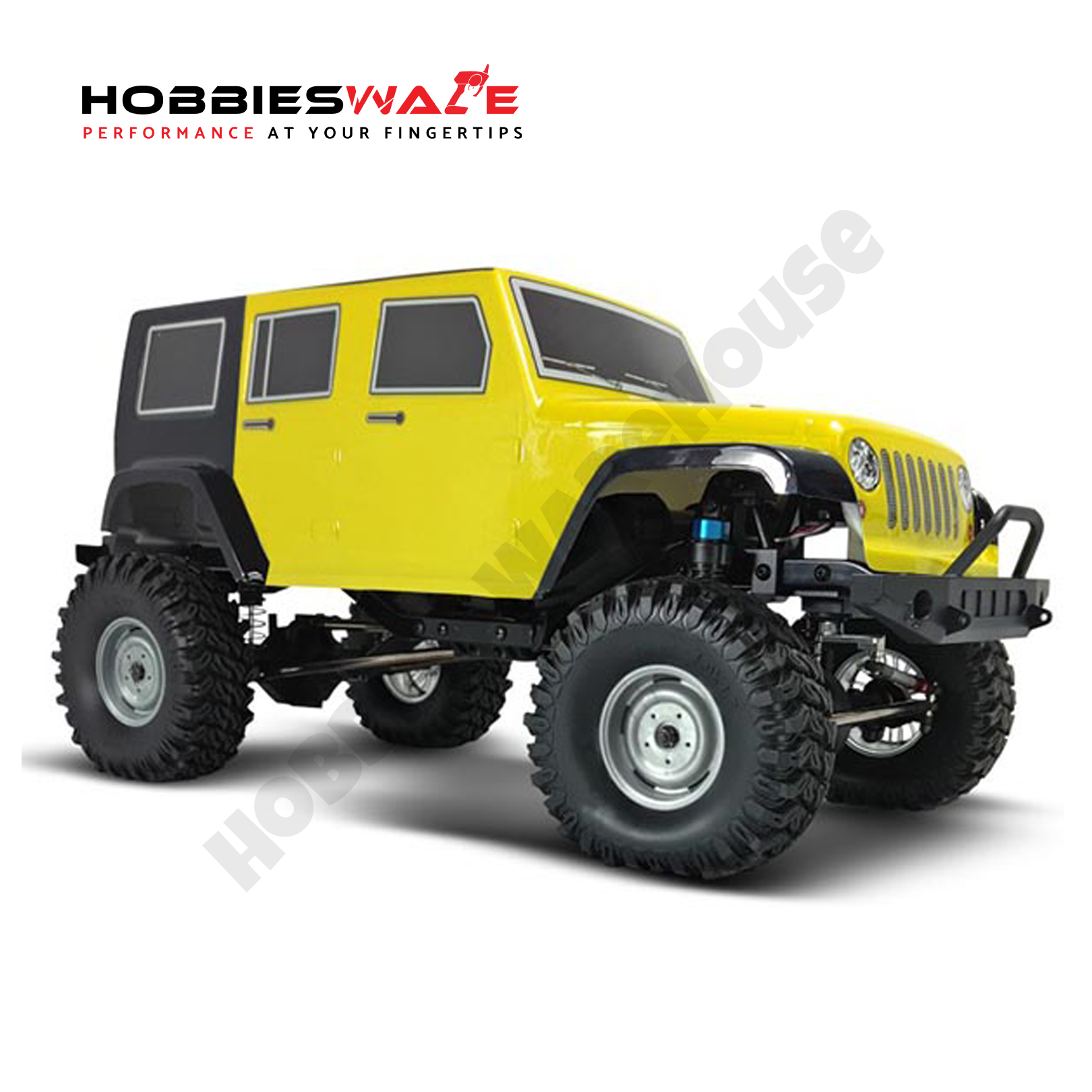 HSP 1/10 SCALE BOXER ROCK RACER 4WD CRAWLER WITH 2.4G TRANSMITTER