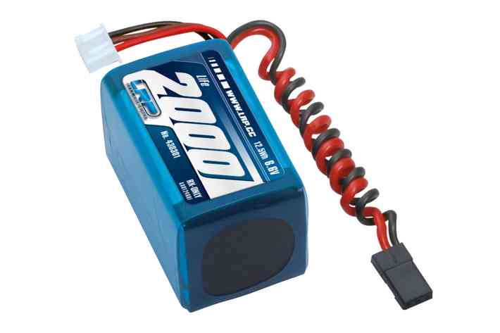 LRP LIFEPO 2000 RX-PACK 2/3A HUMP - RX-ONLY - 6.6V