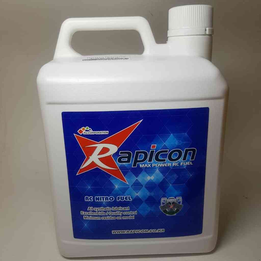RAPICON RACING NITRO FUEL FOR ON ROAD OFF ROAD RC CARS 25C 4.0 LITER