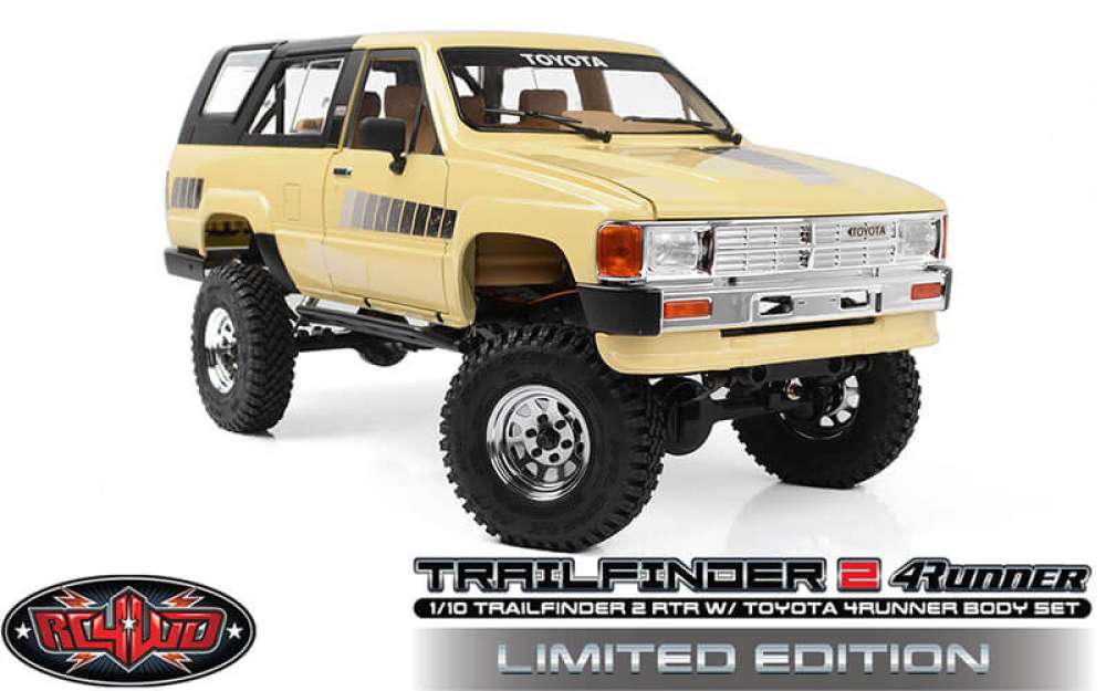 RC4WD Trail Finder 2 with 1985 4Runner Hard Body Set RTR