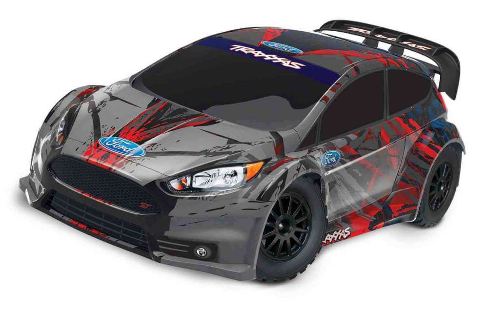Traxxas Ford® Fiesta® ST Rally 1/10 Scale Electric Rally Racer with TQ™ 2.4GHz Radio system